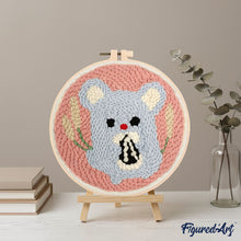 Carica l'immagine nel visualizzatore di Gallery, Punch Needle Kit Topolino carino