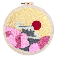Carica l'immagine nel visualizzatore di Gallery, Punch Needle Alba e Ciliegi