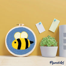 Carica l'immagine nel visualizzatore di Gallery, Punch Needle Kit Apina carina