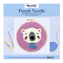 Carica l'immagine nel visualizzatore di Gallery, Punch Needle Kit Koala carino