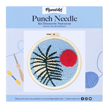 Carica l'immagine nel visualizzatore di Gallery, Punch Needle Kit Astratto botanico 2
