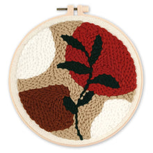 Carica l'immagine nel visualizzatore di Gallery, Punch Needle Astratto botanico 3