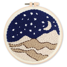 Carica l'immagine nel visualizzatore di Gallery, Punch Needle Notte nel deserto