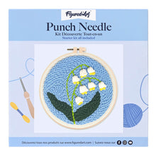 Carica l'immagine nel visualizzatore di Gallery, Punch Needle Kit Mughetto