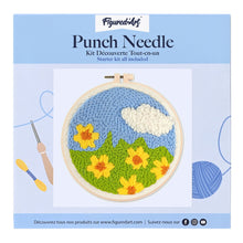 Carica l'immagine nel visualizzatore di Gallery, Punch Needle Kit Campo di fiori