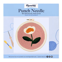 Carica l'immagine nel visualizzatore di Gallery, Punch Needle Kit Una margherita