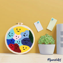 Carica l'immagine nel visualizzatore di Gallery, Punch Needle Kit Stati d’animo