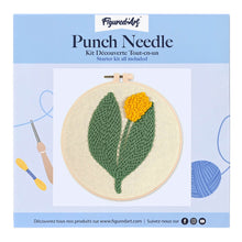 Carica l'immagine nel visualizzatore di Gallery, Punch Needle Kit Tulipano giallo