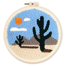 Carica l'immagine nel visualizzatore di Gallery, Punch Needle Pomeriggio nel deserto