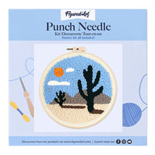 Carica l'immagine nel visualizzatore di Gallery, Punch Needle Kit Pomeriggio nel deserto
