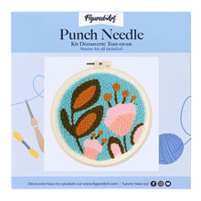 Carica l'immagine nel visualizzatore di Gallery, Punch Needle Kit Fiori selvatici