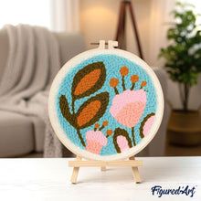 Carica l'immagine nel visualizzatore di Gallery, Punch Needle Kit Fiori selvatici