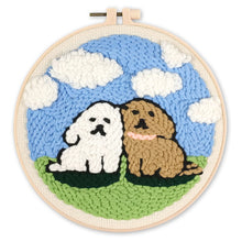 Carica l'immagine nel visualizzatore di Gallery, Punch Needle Duo di cani