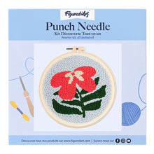 Carica l'immagine nel visualizzatore di Gallery, Punch Needle Kit Ibisco