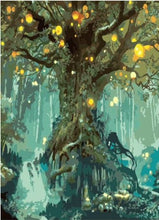 Carica l'immagine nel visualizzatore di Gallery, Dipingere con i numeri - Albero fatato