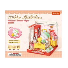 Carica l'immagine nel visualizzatore di Gallery, Case in miniatura - La dolce notte di Mousse