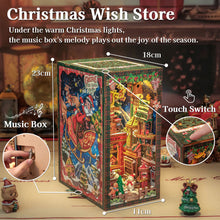 Carica l&#39;immagine nel visualizzatore di Gallery, Book Nook - Il Negozio della Vigilia di Natale