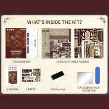Carica l&#39;immagine nel visualizzatore di Gallery, Book Nook - La Biblioteca della Saggezza