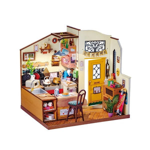 Casa in Miniatura 3D - Cucina Accogliente