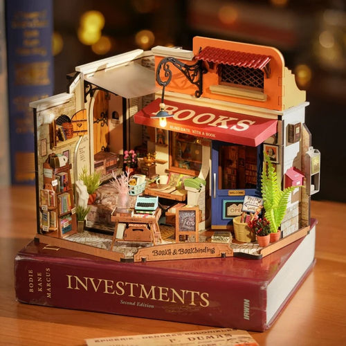 Casa in Miniatura 3D - Libreria d’Angolo