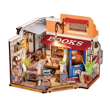 Carica l&#39;immagine nel visualizzatore di Gallery, Casa in Miniatura 3D - Libreria d’Angolo