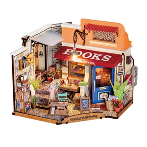 Casa in Miniatura 3D - Libreria d’Angolo