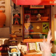 Carica l&#39;immagine nel visualizzatore di Gallery, Casa in Miniatura 3D - Libreria d’Angolo