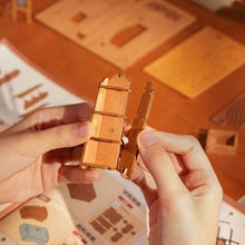 Carica l&#39;immagine nel visualizzatore di Gallery, Casa in Miniatura 3D - Libreria d’Angolo