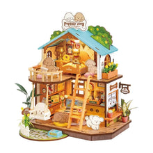 Carica l&#39;immagine nel visualizzatore di Gallery, Casa in Miniatura 3D - La Villa Accogliente del Cucciolo