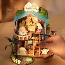 Carica l&#39;immagine nel visualizzatore di Gallery, Casa in Miniatura 3D - La Villa Accogliente del Cucciolo