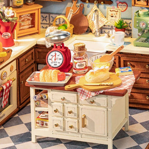 Casa in Miniatura 3D - Caldo Forno