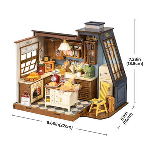 Casa in Miniatura 3D - Caldo Forno