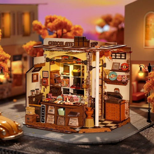 Casa in Miniatura 3D - Cioccolateria di Henry