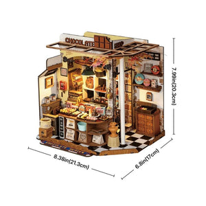 Casa in Miniatura 3D - Cioccolateria di Henry