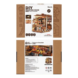 Casa in Miniatura 3D - Cioccolateria di Henry