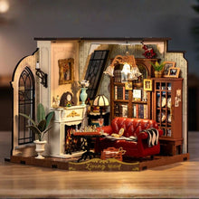 Carica l'immagine nel visualizzatore di Gallery, Casa in Miniatura 3D - Il salotto di Catherine