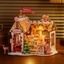Carica l'immagine nel visualizzatore di Gallery, Casa in Miniatura 3D - Casa di pan di zenzero