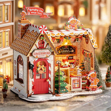 Carica l'immagine nel visualizzatore di Gallery, Casa in Miniatura 3D - Casa di pan di zenzero