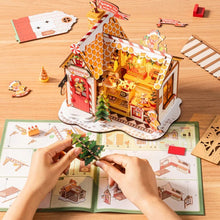 Carica l'immagine nel visualizzatore di Gallery, Casa in Miniatura 3D - Casa di pan di zenzero