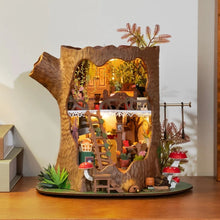 Carica l'immagine nel visualizzatore di Gallery, Casa in Miniatura 3D - Casa sull'albero fiabesca