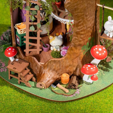 Carica l'immagine nel visualizzatore di Gallery, Casa in Miniatura 3D - Casa sull'albero fiabesca