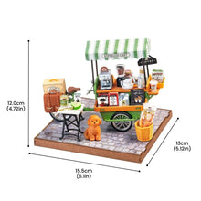Carica l'immagine nel visualizzatore di Gallery, Puzzle 3D - Carretto del Caffè