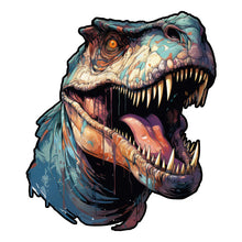 Carica l&#39;immagine nel visualizzatore di Gallery, Puzzle 2D in legno - Dinosauro di Pietra