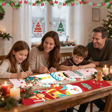 Carica l'immagine nel visualizzatore di Gallery, Dipingere con i Numeri Decorazioni per Porte - Auguri di Natale