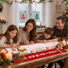 Carica l'immagine nel visualizzatore di Gallery, Dipingere con i Numeri Decorazioni per Porte - Babbo Natale e Renna