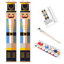 Carica l'immagine nel visualizzatore di Gallery, Dipingere con i Numeri Decorazioni per Porte - Schiaccianoci Reale