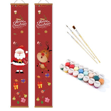 Carica l'immagine nel visualizzatore di Gallery, Dipingere con i Numeri Decorazioni per Porte - Saluti Festivi