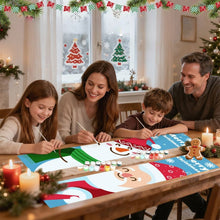 Carica l'immagine nel visualizzatore di Gallery, Dipingere con i Numeri Decorazioni per Porte - Pupazzo di Neve Felice