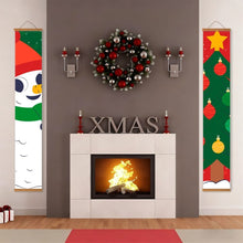 Carica l'immagine nel visualizzatore di Gallery, Dipingere con i Numeri Decorazioni per Porte - Pupazzo di Neve Sorridente