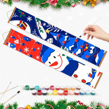 Carica l'immagine nel visualizzatore di Gallery, Dipingere con i Numeri Decorazioni per Porte - Pupazzo Allegro